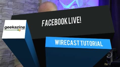 How To Use Facebook Live In Wirecast For Video Youtube
