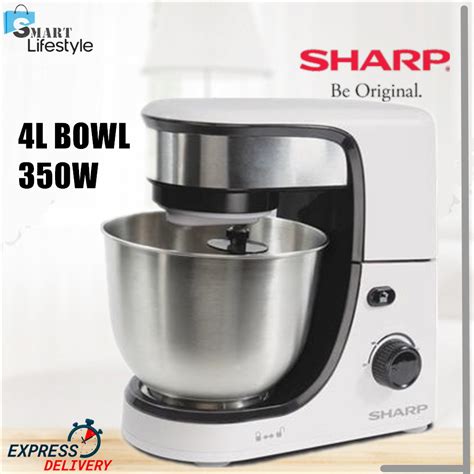 It weighs over 10kg, so it's pretty heavy for a mixer. Sharp Stand/Hand Mixer EMS80WH | Shopee Malaysia