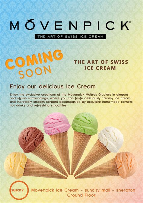 Ice Cream Advertising Flyer On Behance
