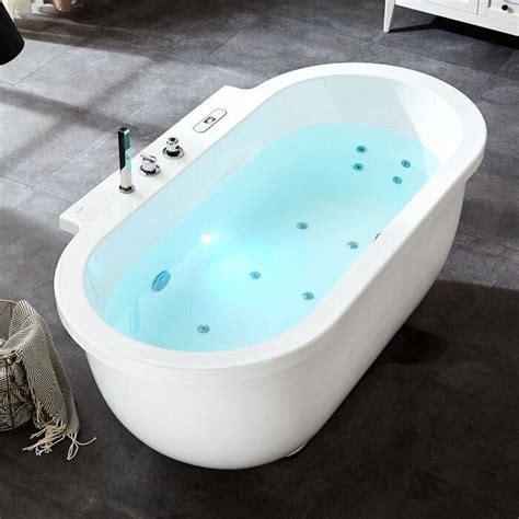 4.6 out of 5 stars. 71" x 37" Pedestal Whirlpool Bathtub | Whirlpool bathtub ...