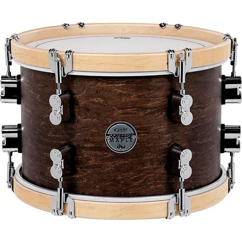 Pdp By Dw Concept Maple Classic Tom With Natural Hoops 12 X 8 In