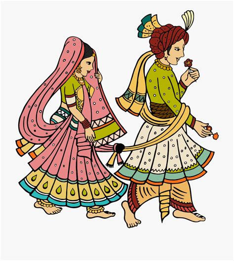 Indian Wedding Cartoon