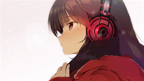 Anime Headphones Hd Wallpaper By 町村こもり