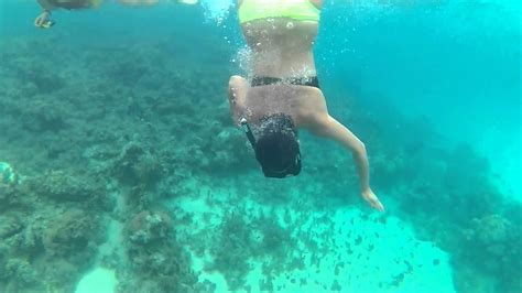 Jimena Snorkeling Jamaica YouTube