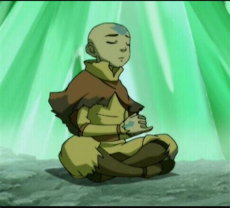 Avatar Aang Meditating Aang Avatar Aang Avatar Picture