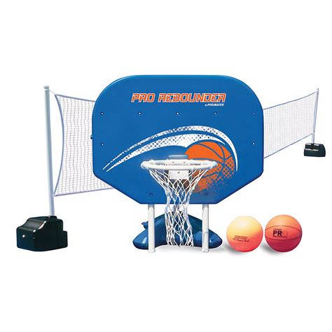 Poolmaster® Pro Rebounder Poolside Basketballvolleyball Game Combo