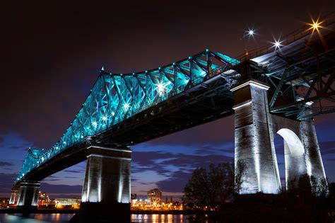 Enlighten Jacques Cartier Bridge On Behance
