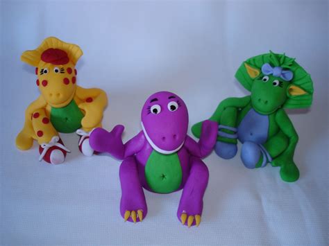 Barney And Friends Cupcake Toppers Barney Friends Barney Cake