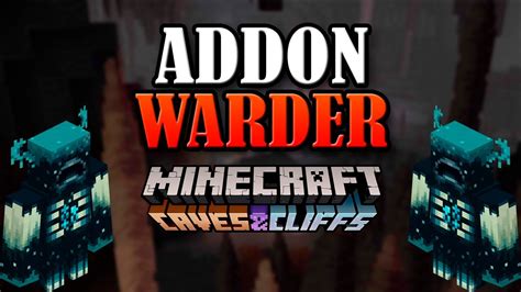 Warden Addon Para Minecraft Pebedrock 11640 Youtube