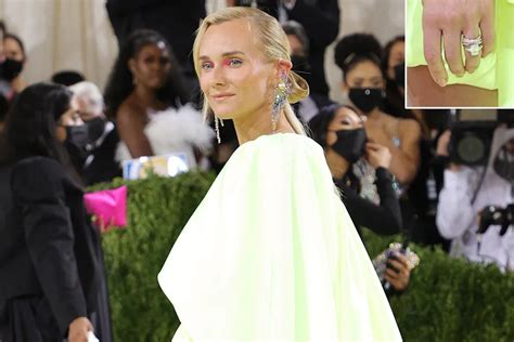 Diane Kruger Debuts Her Gorgeous Engagement Ring From Norman Reedus At The 2021 Met Gala Hot