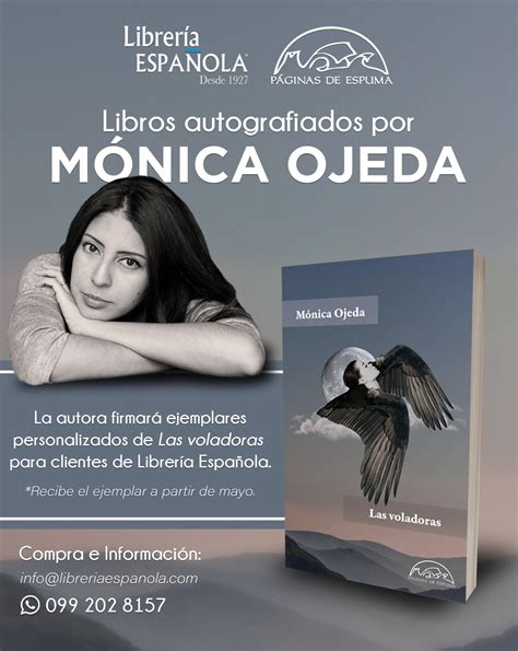 Libros Autografiados De Mónica Ojeda Librería Española Ecuador