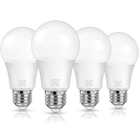Buy Maxvolador A19 Led Light Bulbs 100 Watt Equivalent Led Bulbs Daylight White 5000k 1500