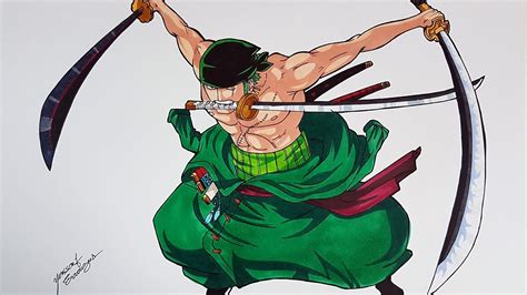 Hd wallpapers and background images Drawing Roronoa Zoro From One Piece - YouTube