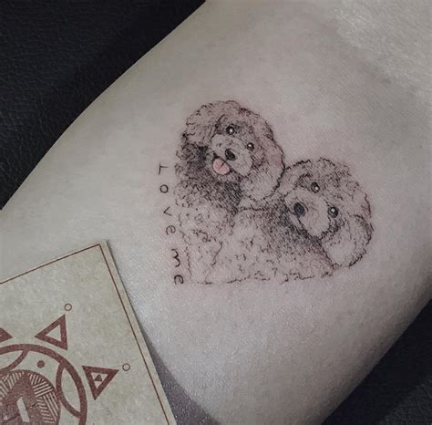 19 Of The Best Poodle Tattoo Ideas Ever The Dogman