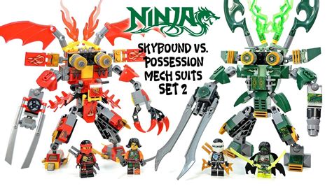 Ninjago Mech Suit Skybound V Possession Unofficial Lego Set 2 W Kai V