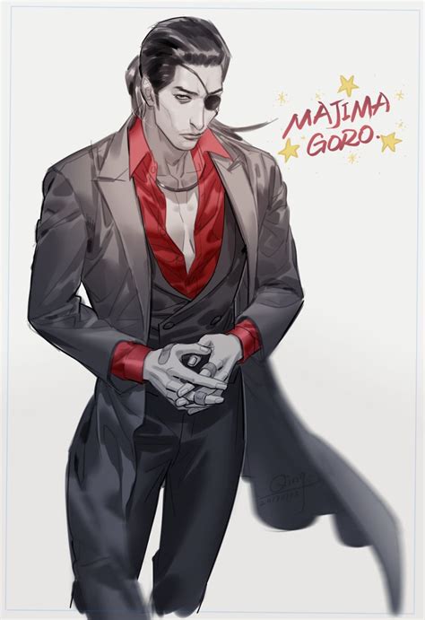 Yakuza Goro Majima By Qing Yakuza 3 Yakuza Anime Video Game Art