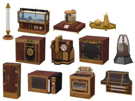 Sims 4 Ccs The Best Steampunk Kitchen By Sims 4 Designs