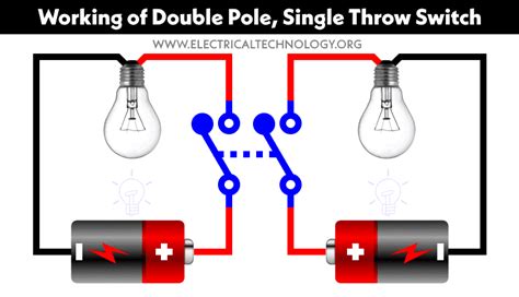 How To Wire Double Pole Single Throw Switch Wiring Dpst Basic