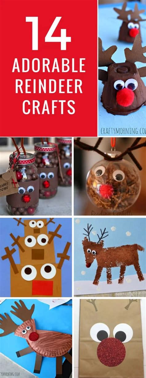 Reindeer Crafts Adorable Rudolph Crafts For Kids To Make This Christmas