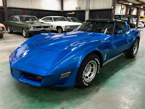 Dark Blue 1982 Chevrolet Corvette