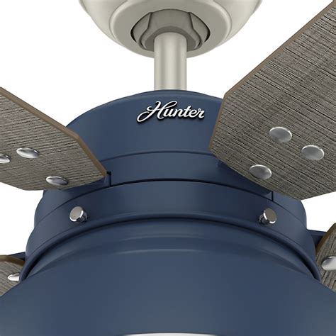 Hunter Mill Valley 52 Silver Mill Valley 52 5 Blade Led Ceiling Fan Ebay