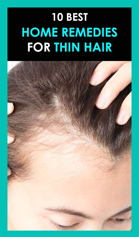 10 Best Home Remedies For Thinning Hair Thinning Hair Remedies