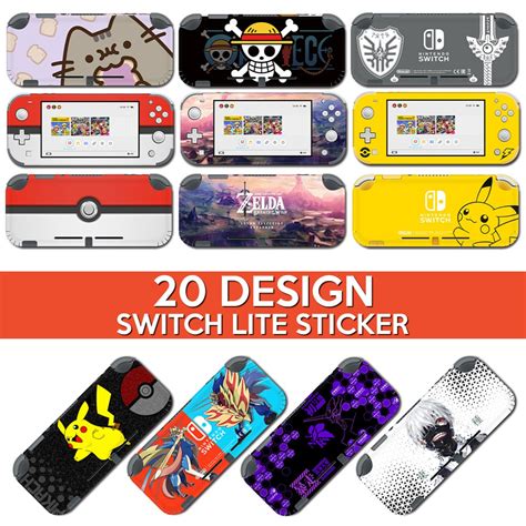 Curious on why this is so? Nintendo Switch Lite Vinyl Sticker Body Full Wrap Cover ...