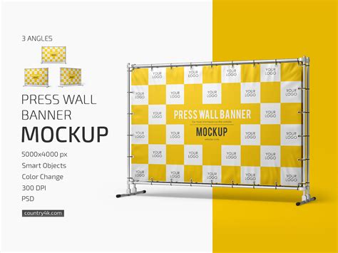 Press Wall Mockup Free Download фото в формате Jpeg фотографии сезона