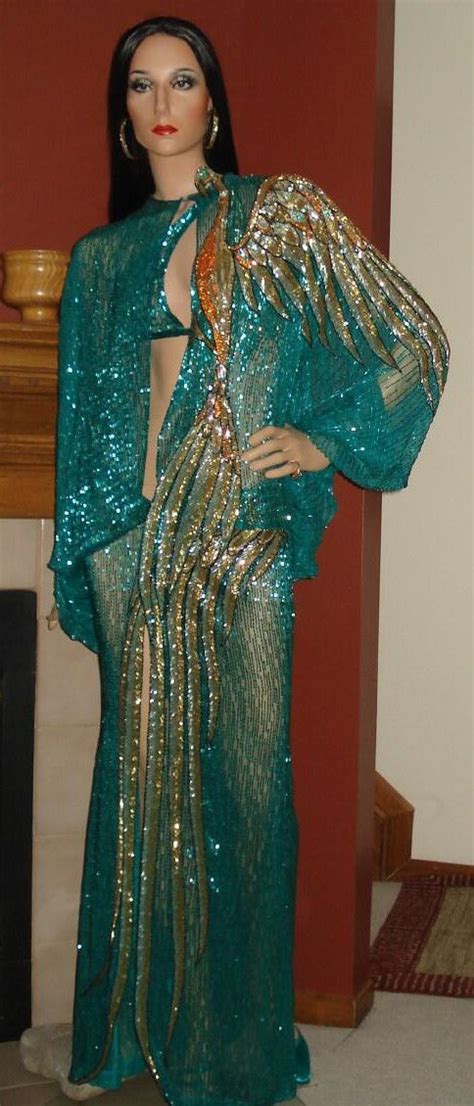 Cher Costume By Bob Mackie Cher Costume Fashion Fashion Draping