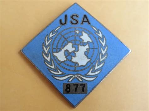 Vintage Jsa Chest Insignia Badge Dmz Korea Army Military Korean War