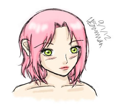 Sakura Sketch By Sing4evr6 On Deviantart