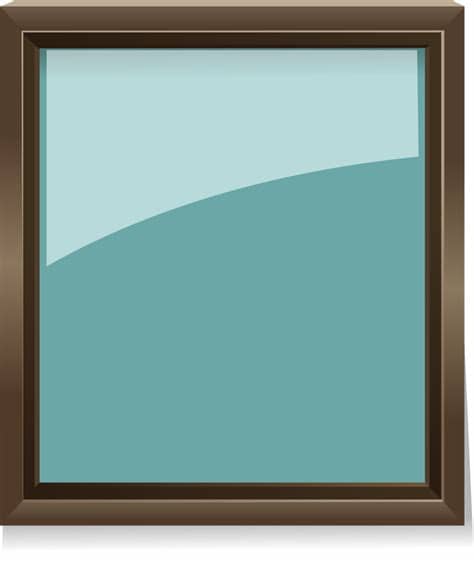 Glass Picture Frame Vector Clipart image - Free stock ...