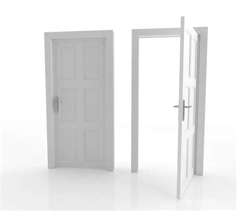 Open Door Over White ⬇ Stock Photo Image By © Blotty 3861751