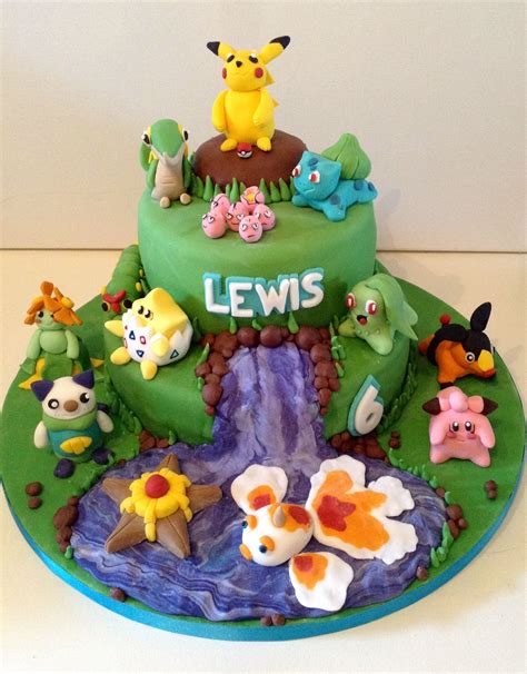 Pokemon Birthday Cake Birthday Cake Kids Boys Pokemon Birthday Cake