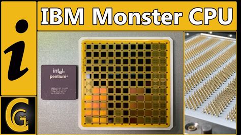 Ibm 9121 Mainframe Cpu Teardown Tcm And Mcm Es9000 Youtube