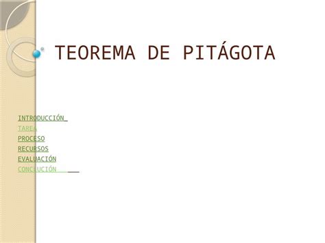 Pptx Teorema De Pitágoras Webquest Dokumentips