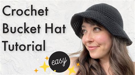 Easy Crochet Bucket Hat Pattern Detailed Diy Tutorial Youtube
