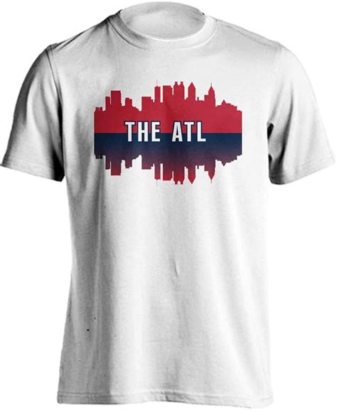 Atlanta Georgia The Atl Downtown Skyline Sports Teams Adult Short