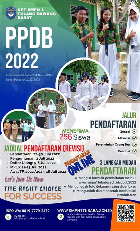 Penerimaan Peserta Didik Baru Ppdb Tahun Pelajaran 20222023 Revisi