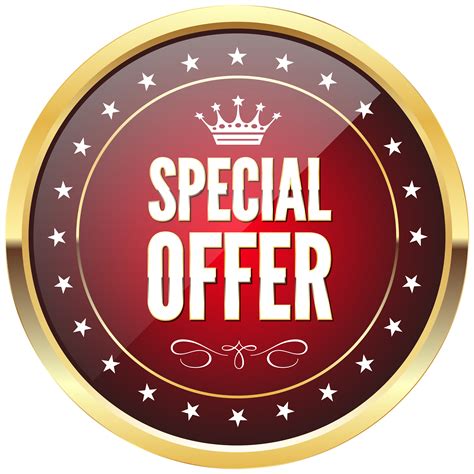 Special Offer Badge Transparent Png Clip Art Image Gallery