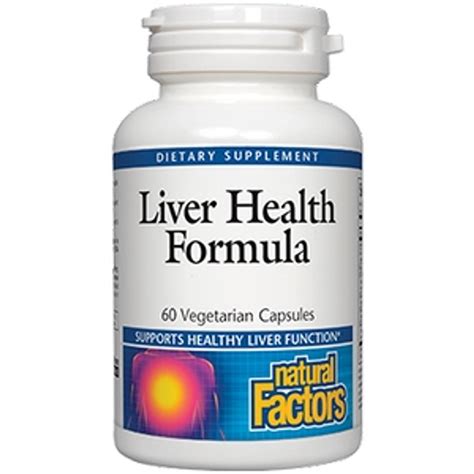 Liver Health Formula 60 Caps By Natural Factors