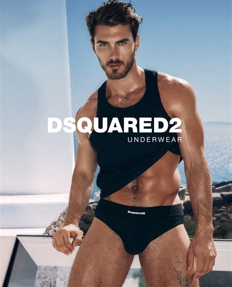 Michael Yerger Dsquared2 Underwear Campaign 2021