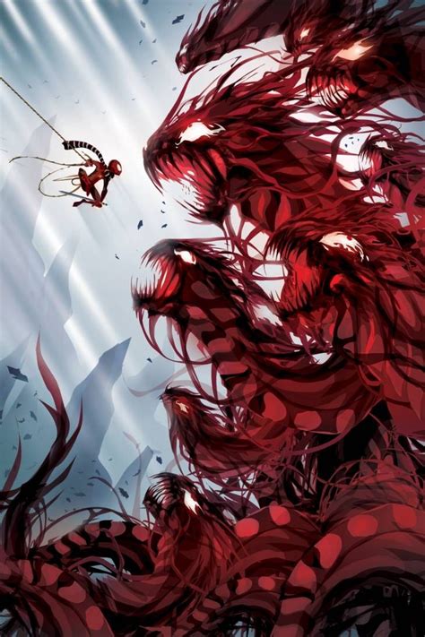 The Carnage Hydra By Chasingartwork On Deviantart Carnage Marvel