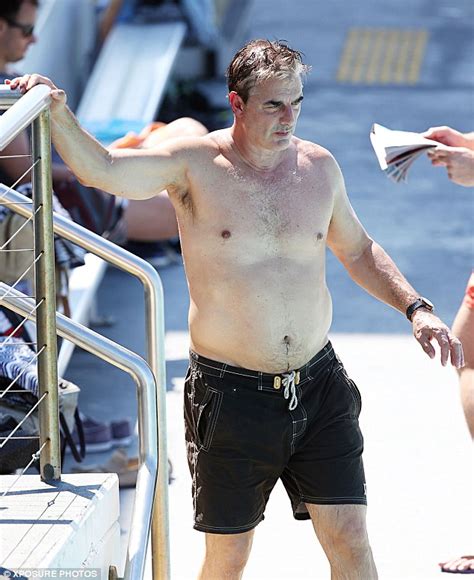 Sex And The City S Chris Noth Reveals Belly As He Goes For Dip At Bondi