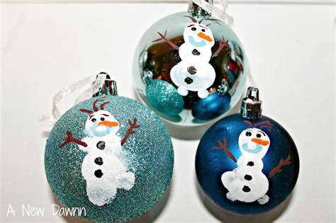 Disney Frozen Christmas Tree Diy Olaf Ornament