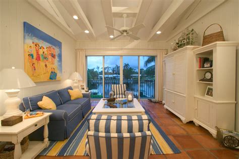 beach cottage condo beach style living room miami by michelle cole designs