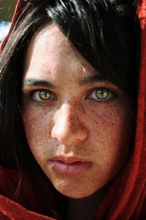 Peace Be Upon You السلام عليكم Beautiful Freckles Afghan Girl