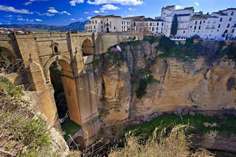 Puente Nuevo New Bridge Ronda Malaga Andalusia Spain Photo Information