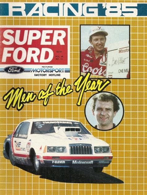 Super Ford 1985 Dec New Svo Test Racing Season Recap Hot Escort
