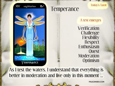 In general, the temperance tarot card is a sign of good health in the present and future. Pin by Sandy Crespo on Tarot | Temperance tarot card, Tarot, Tarot meanings